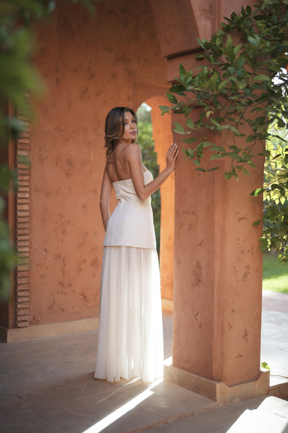 VESTIDO ISABELLA BEIGE