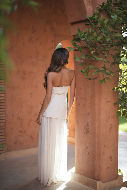 VESTIDO ISABELLA BEIGE