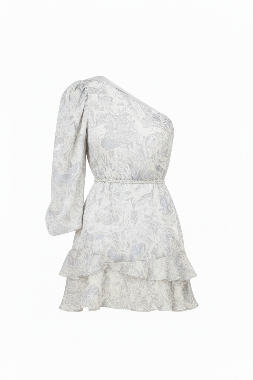 VESTIDO ASIMÉTRICO CORTO