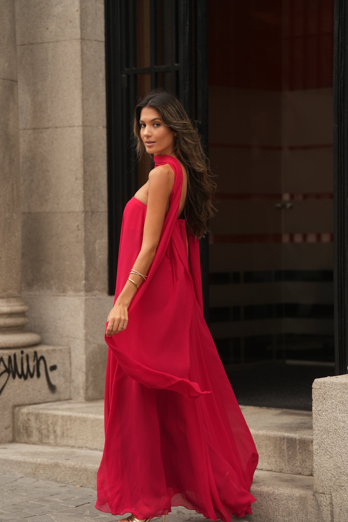 VESTIDO CATANIA ROJO