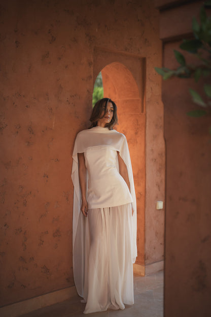 VESTIDO ISABELLA BEIGE