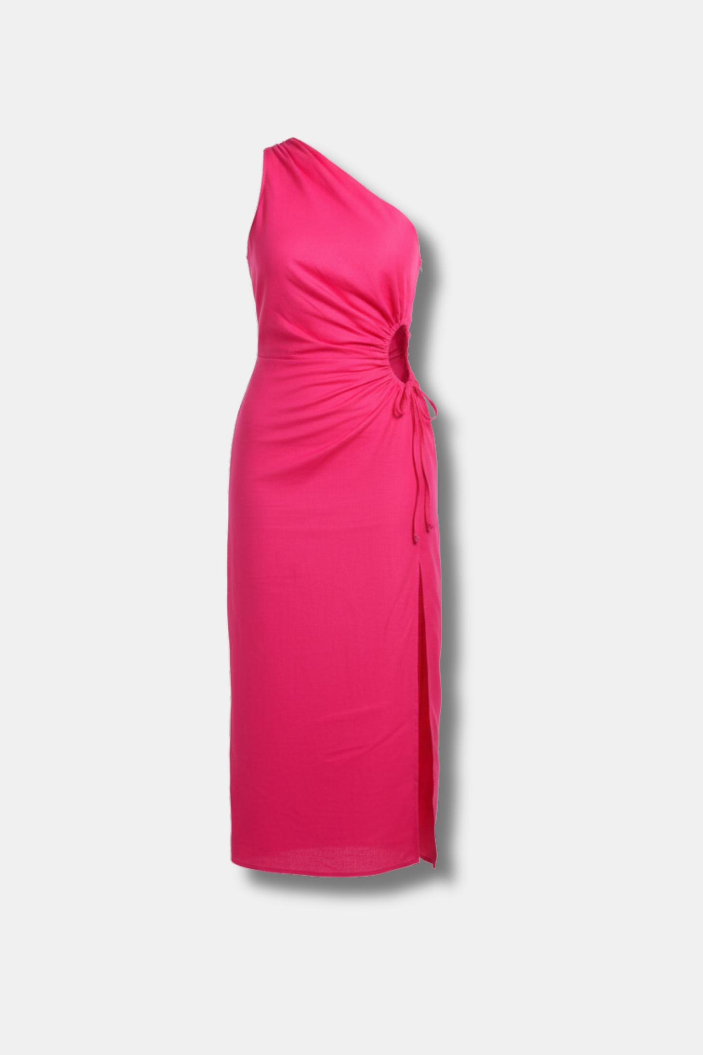 VESTIDO MELBOURNE LINO ROSA