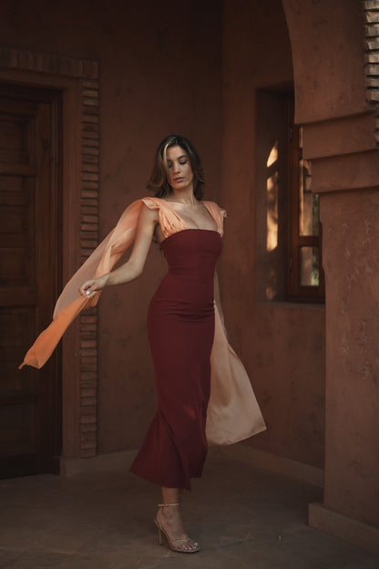 VESTIDO NICOLE TEJA