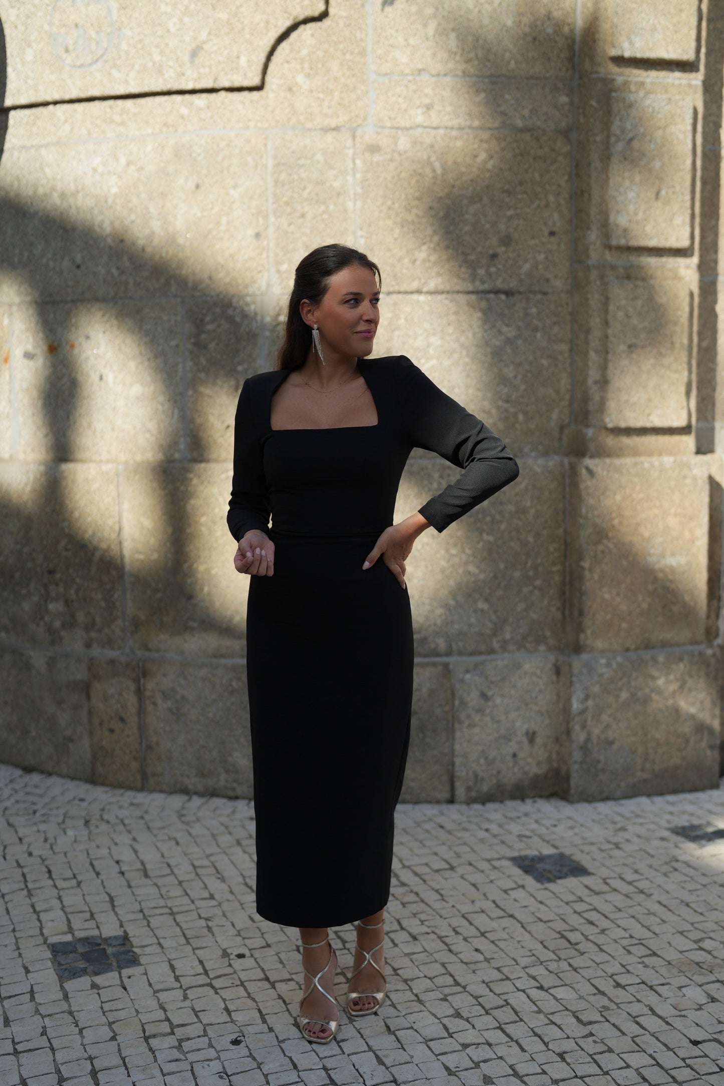 VESTIDO SELINA NEGRO