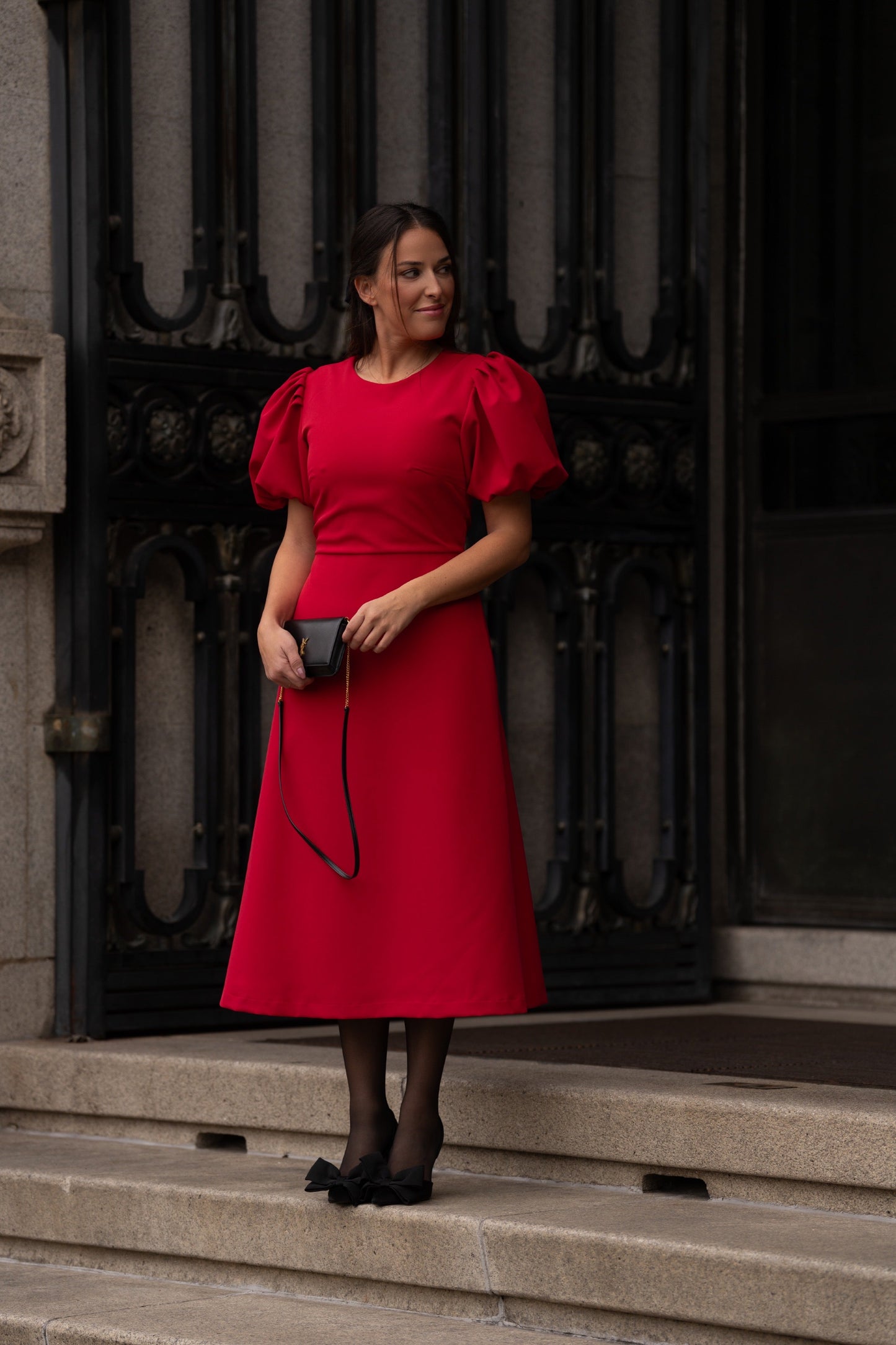 VESTIDO CAMELIA ROJO