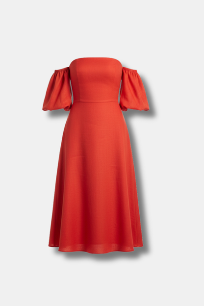 VESTIDO SINGAPUR LINO