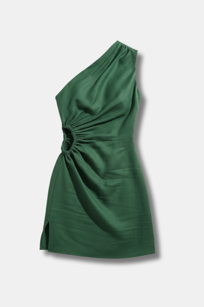 VESTIDO MELBOURNE CORTO VERDE