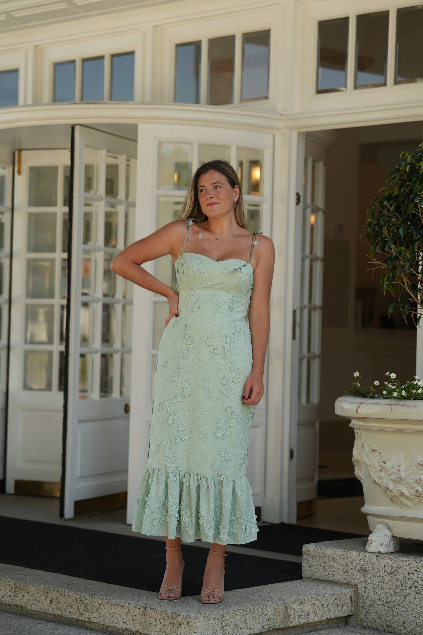 VESTIDO SALITRE VERDE MENTA