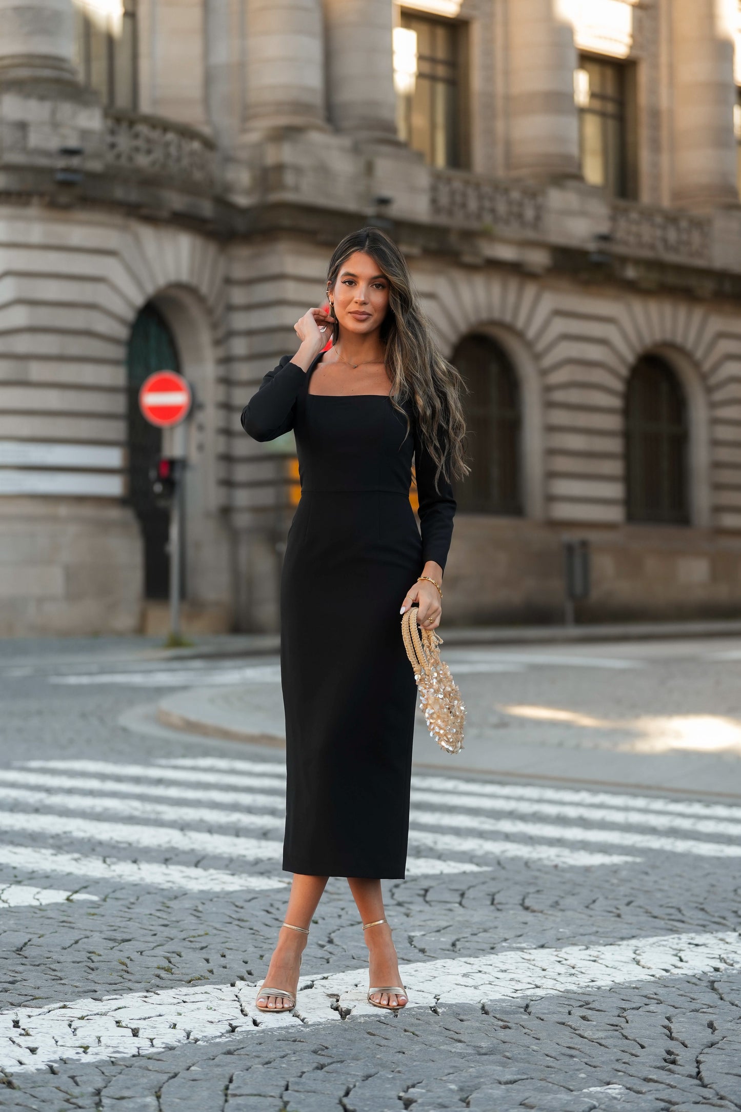 VESTIDO SELINA NEGRO