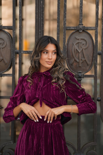 SET OLIVIA TERCIOPELO