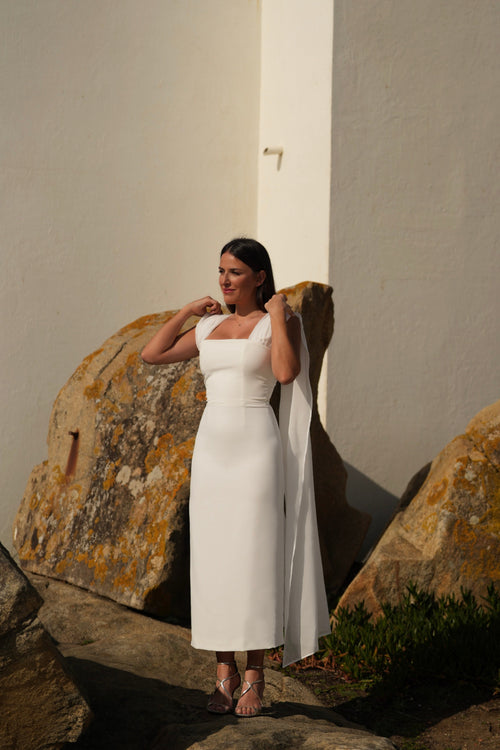 VESTIDO NICOLE BLANCO
