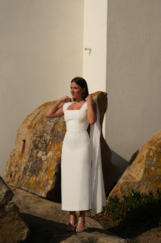VESTIDO NICOLE BLANCO