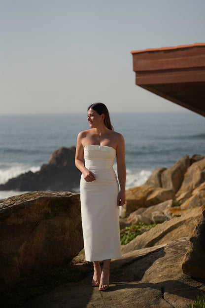 VESTIDO NINA BLANCO