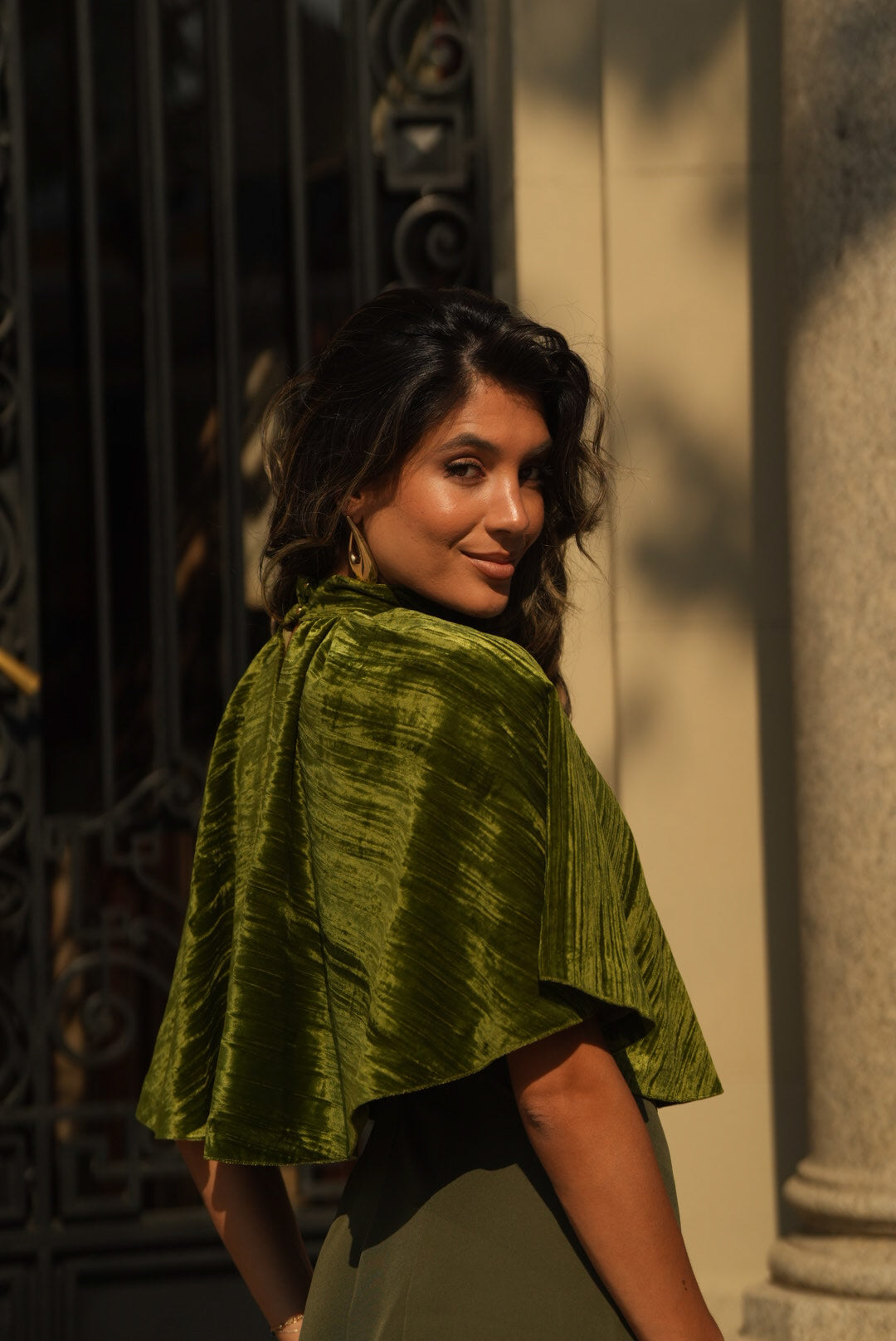 CAPA SIENA TERCIOPELO VERDE KAKI