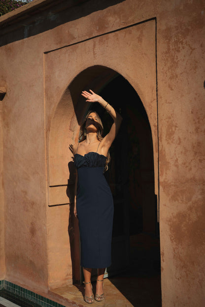 VESTIDO ALBA MARINO