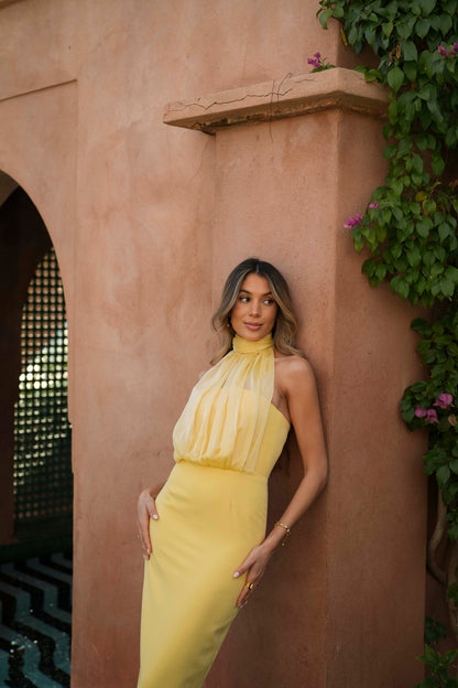VESTIDO MANUELA AMARILLO