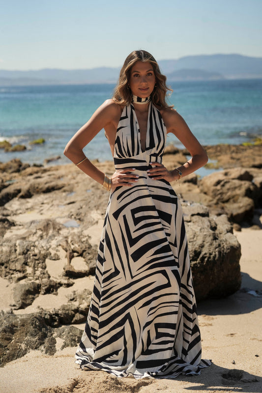 VESTIDO AMALFI MARINO