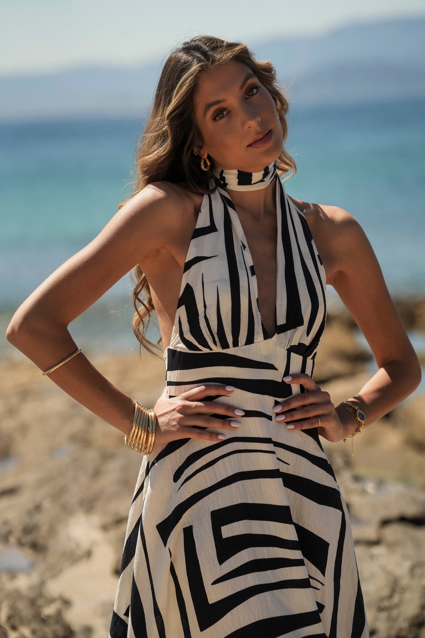 VESTIDO AMALFI MARINO