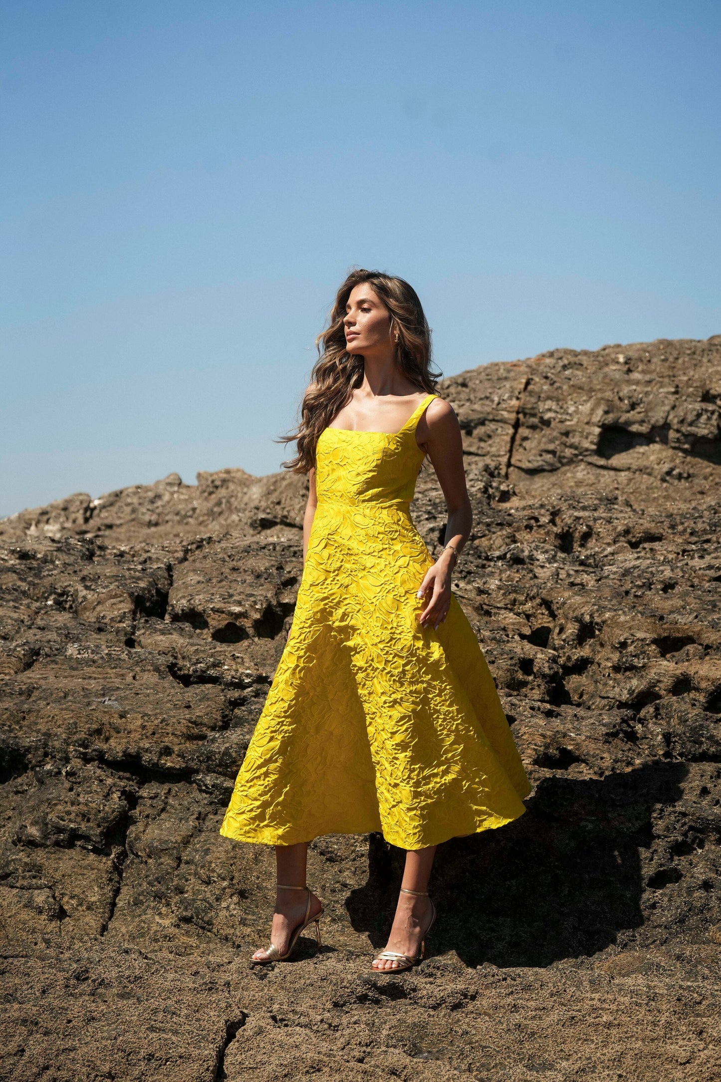 VESTIDO MARTINA AMARILLO