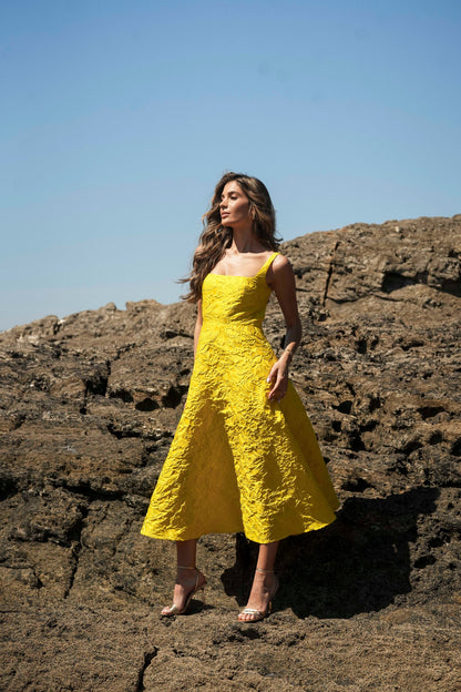 VESTIDO MARTINA AMARILLO