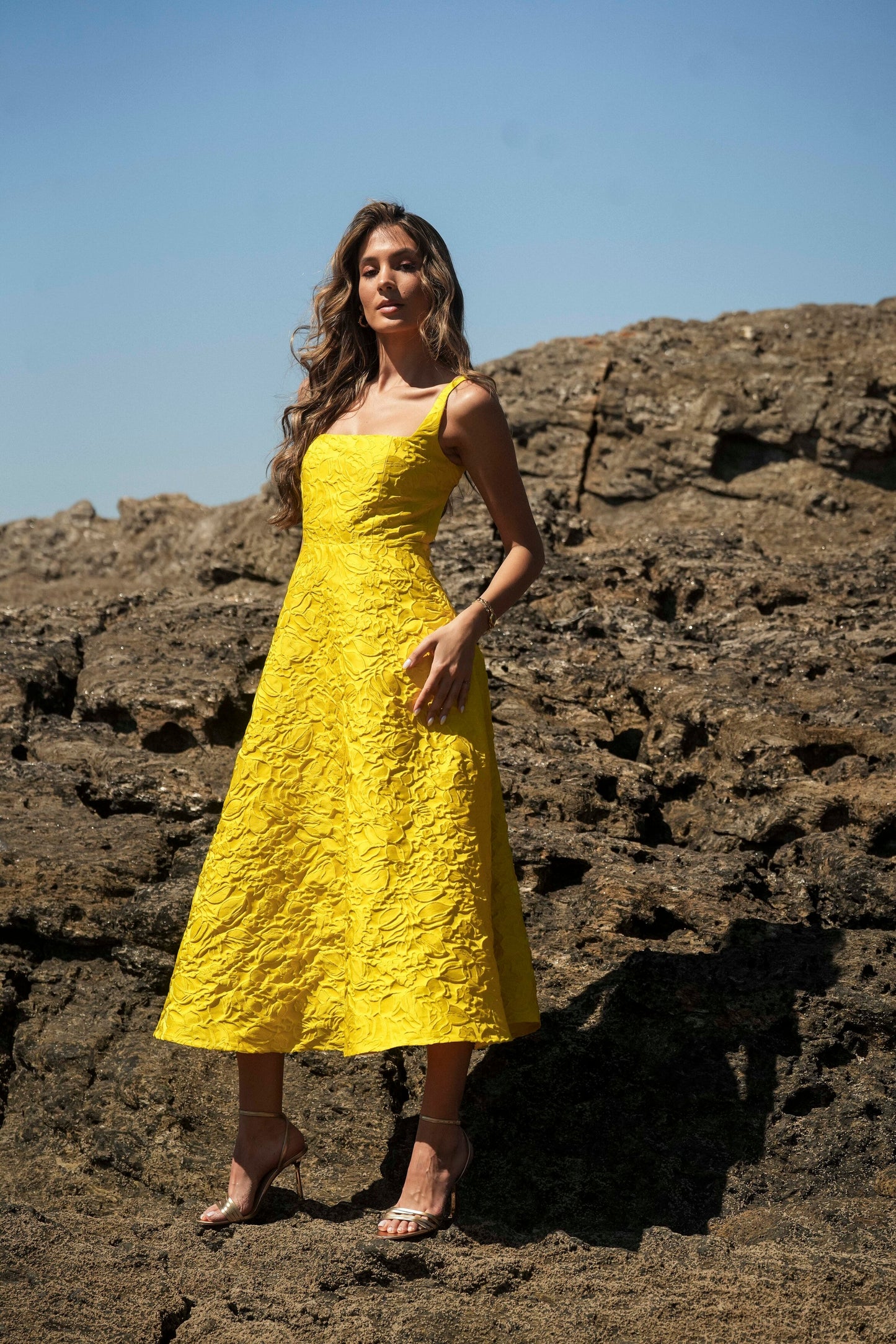 VESTIDO MARTINA AMARILLO