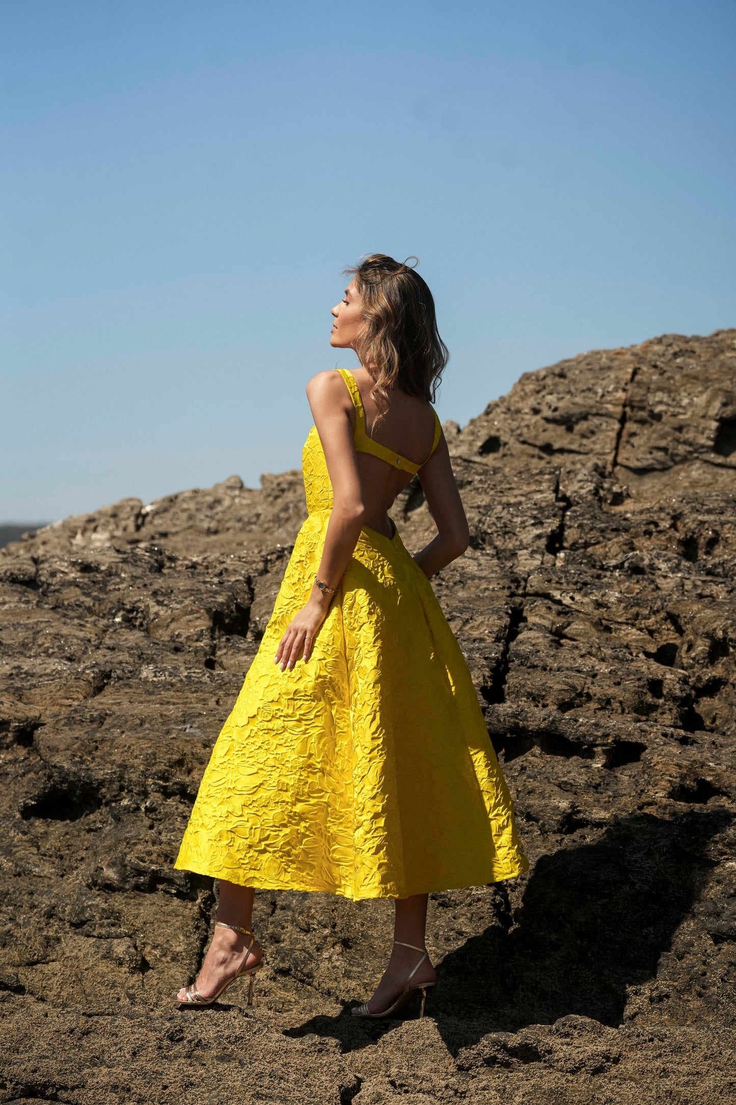VESTIDO MARTINA AMARILLO