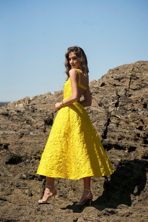 VESTIDO MARTINA AMARILLO