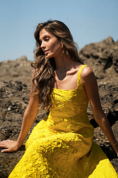 VESTIDO MARTINA AMARILLO