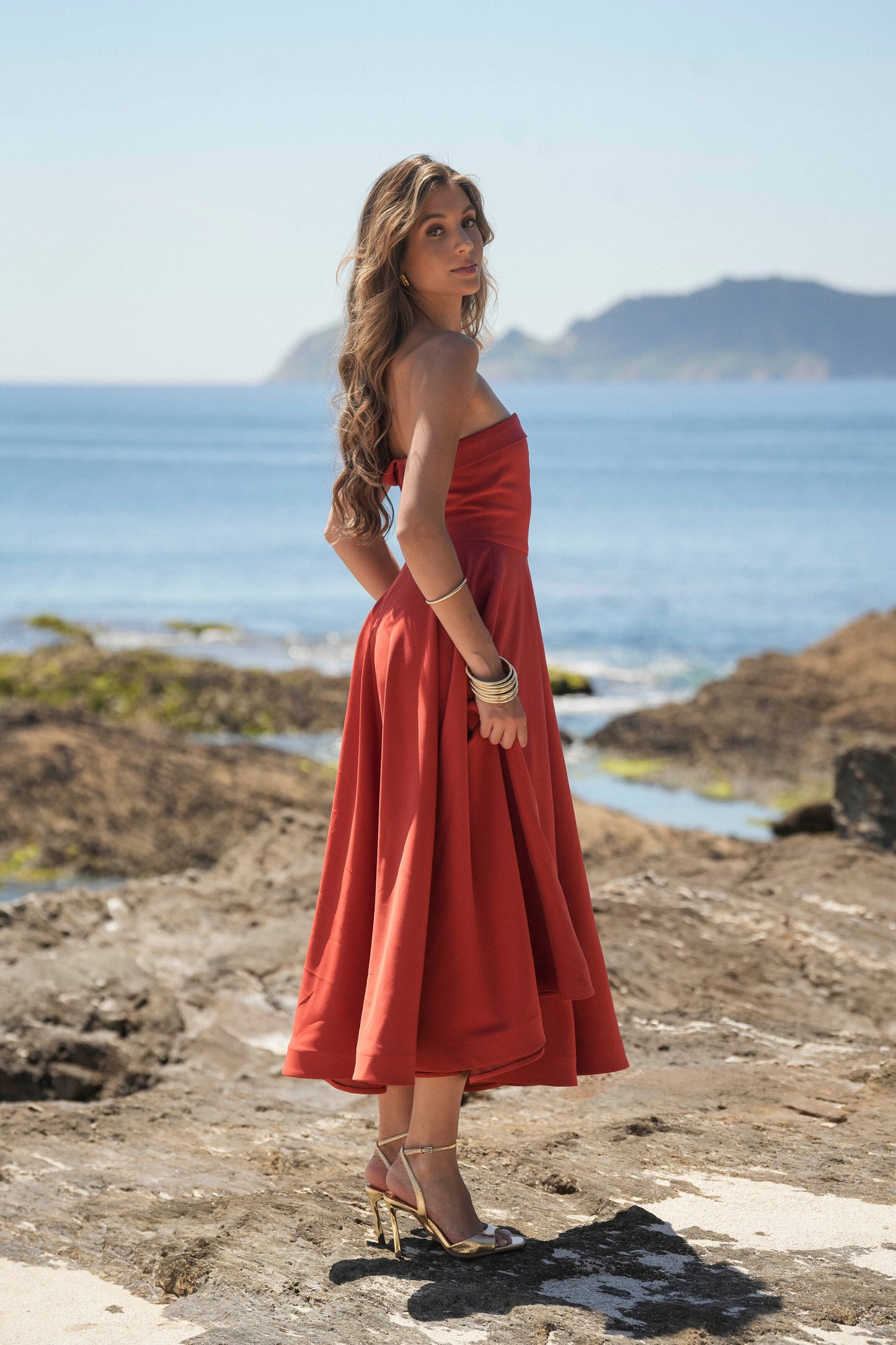 VESTIDO ADELLE NARANJA