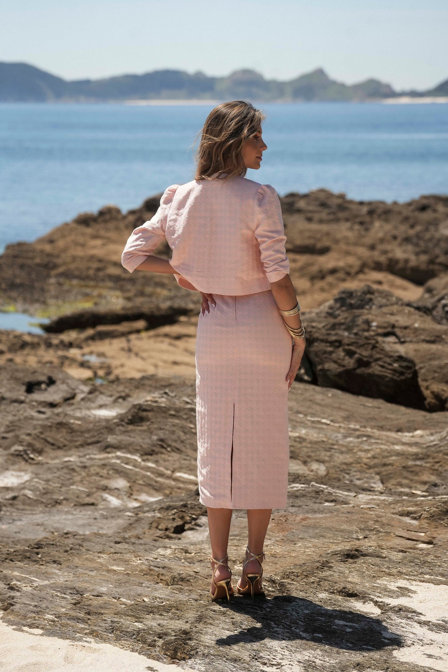 CHAQUETA JOSEFINE ROSA