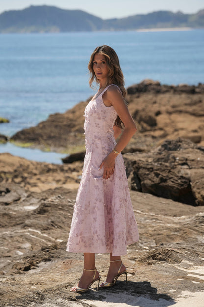 VESTIDO FLORA MALVA