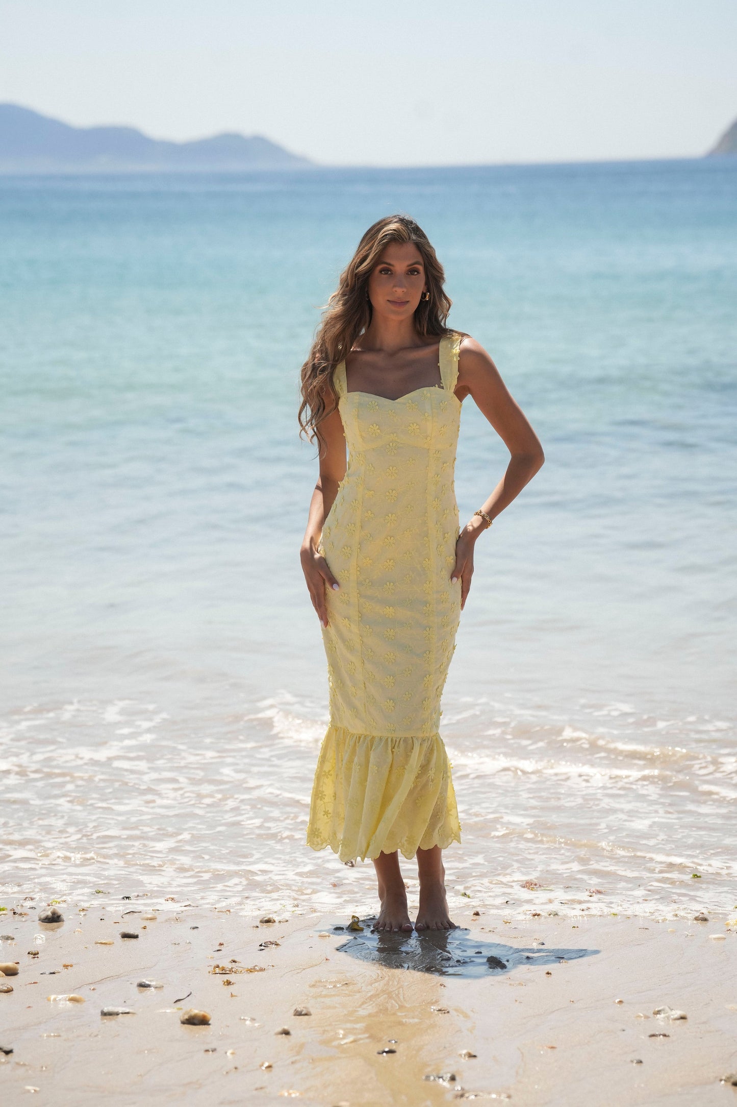 VESTIDO SALITRE AMARILLO