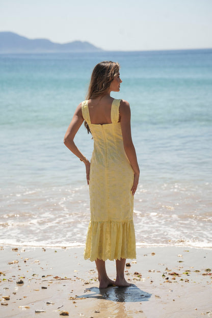 VESTIDO SALITRE AMARILLO