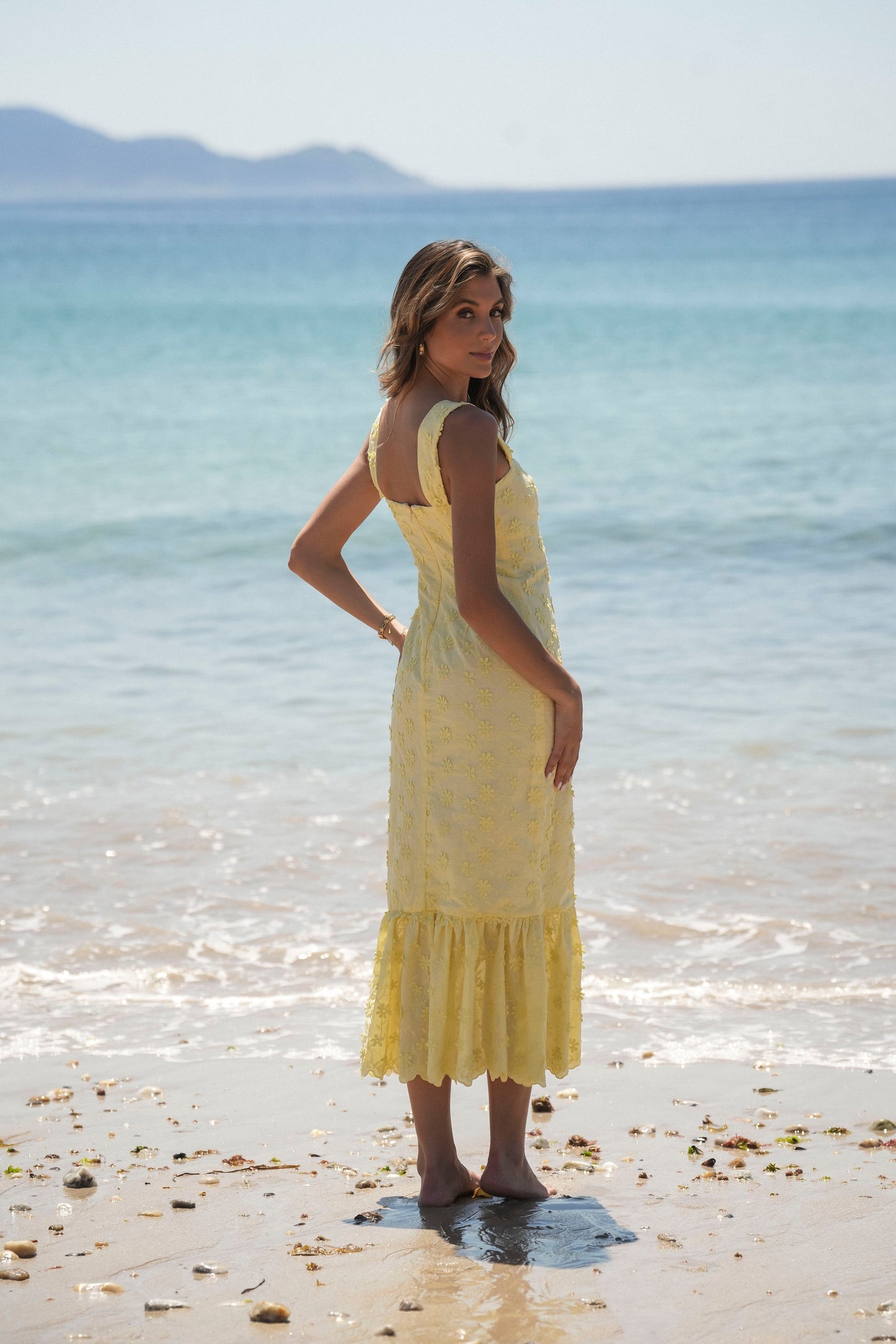 VESTIDO SALITRE AMARILLO