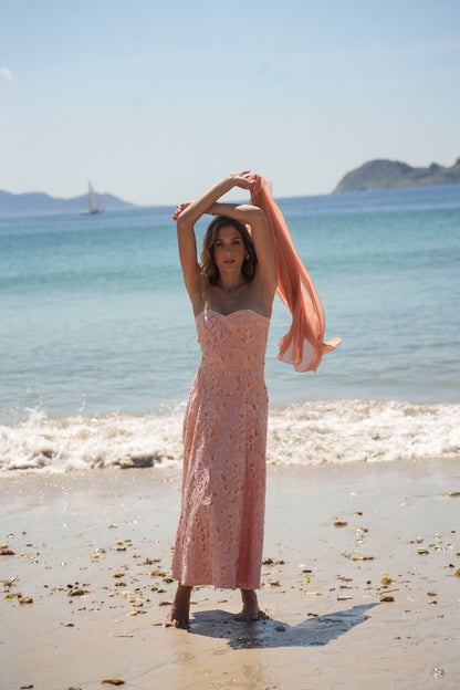 VESTIDO VEGA CORAL