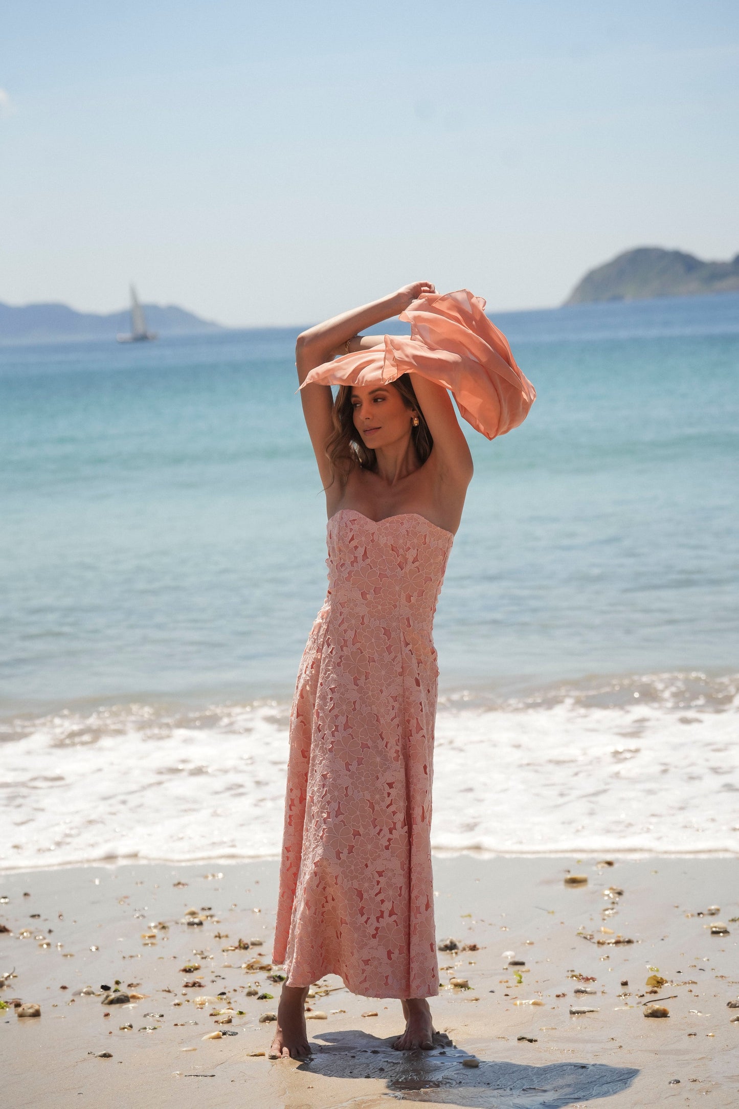 VESTIDO VEGA CORAL