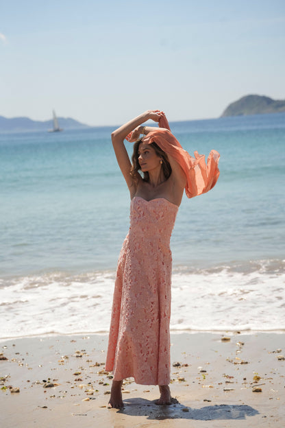 VESTIDO VEGA CORAL