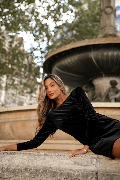 VESTIDO STELLA TERCIOPELO