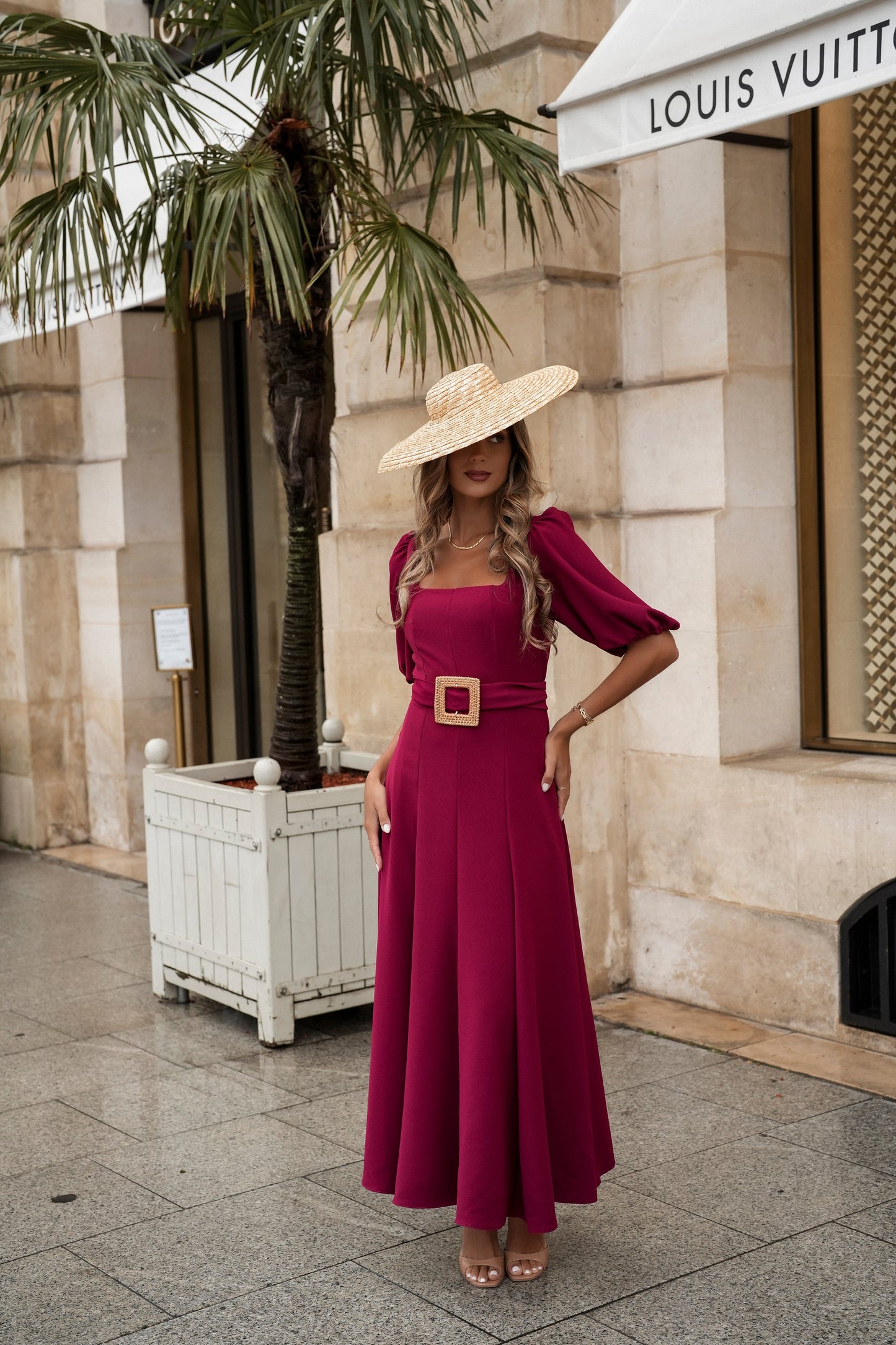 VESTIDO CAMILLE ROJO