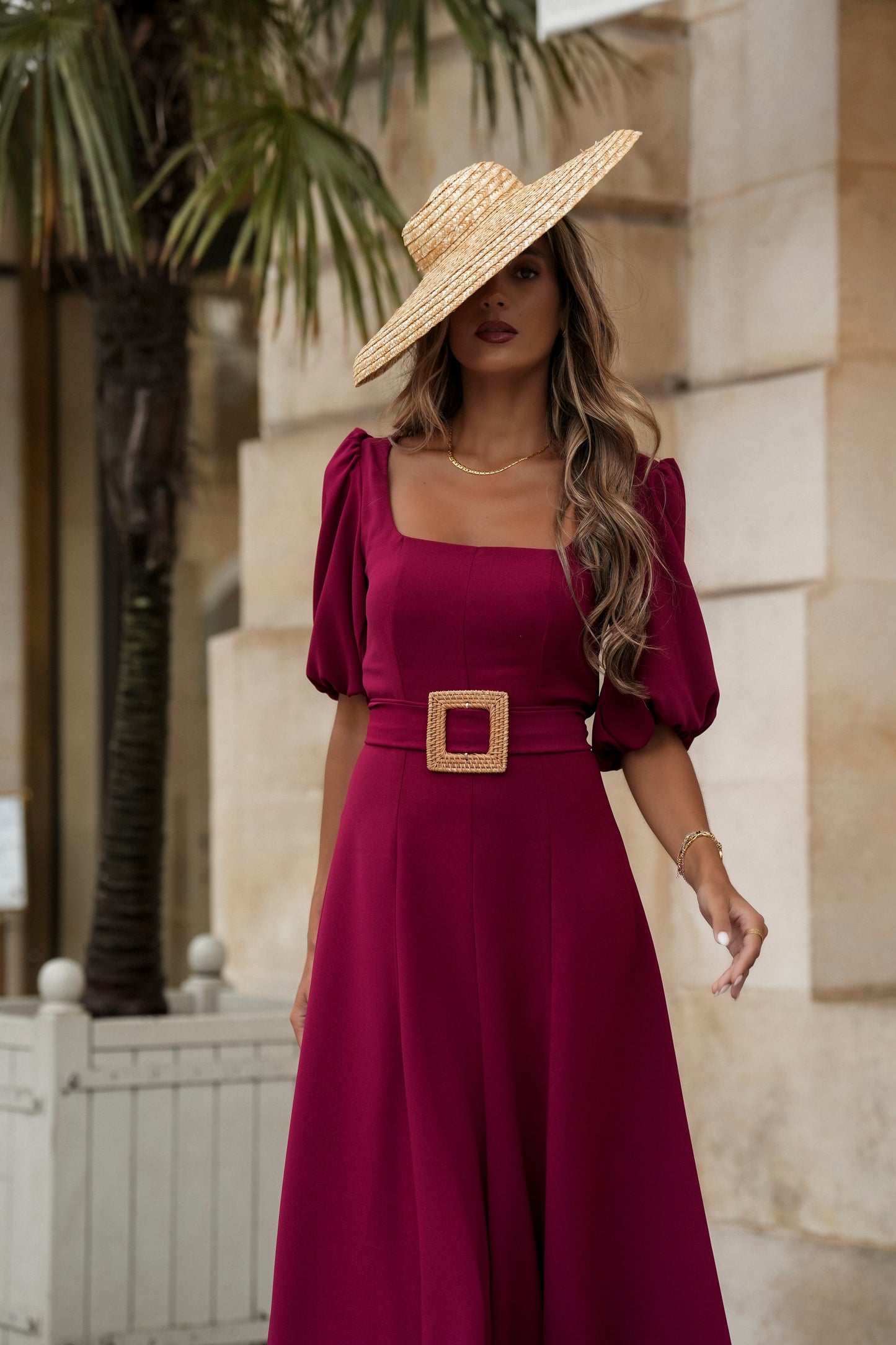 VESTIDO CAMILLE ROJO