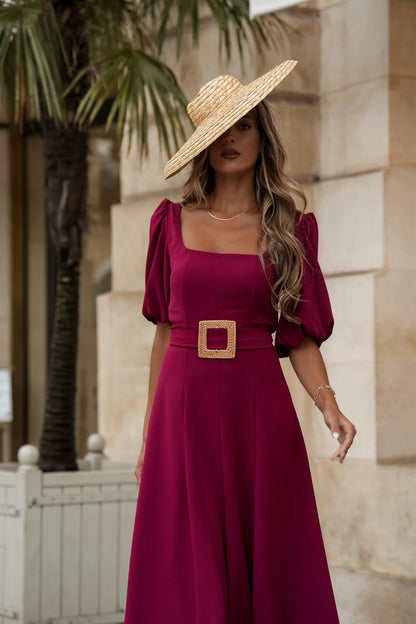 VESTIDO CAMILLE ROJO