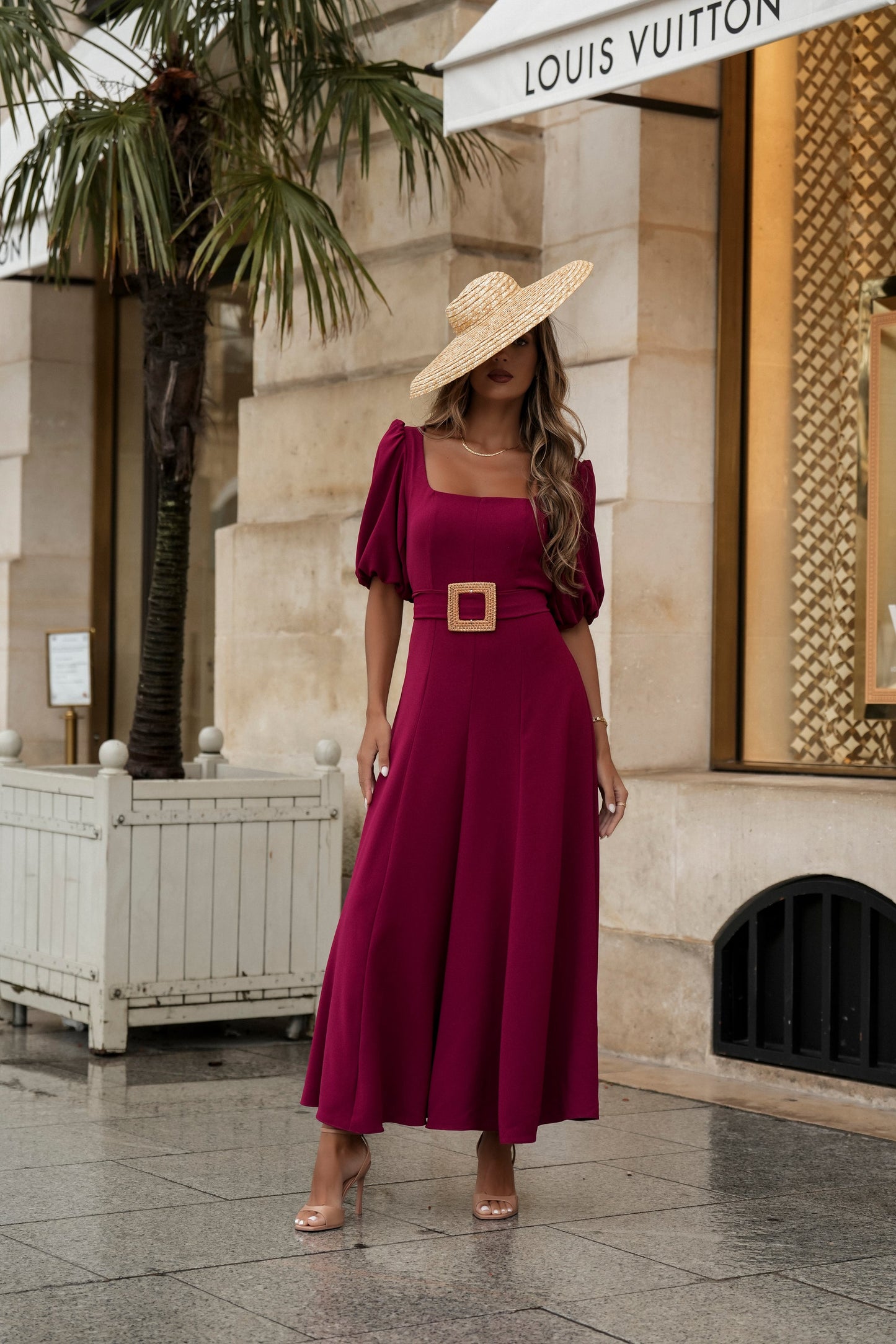 VESTIDO CAMILLE ROJO