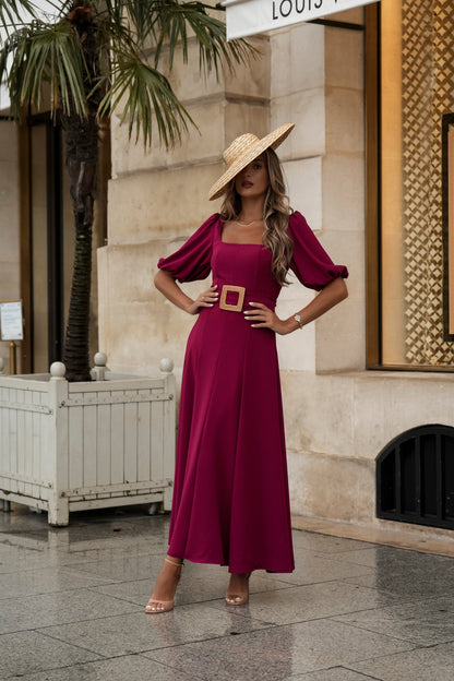 VESTIDO CAMILLE ROJO