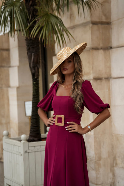 VESTIDO CAMILLE ROJO