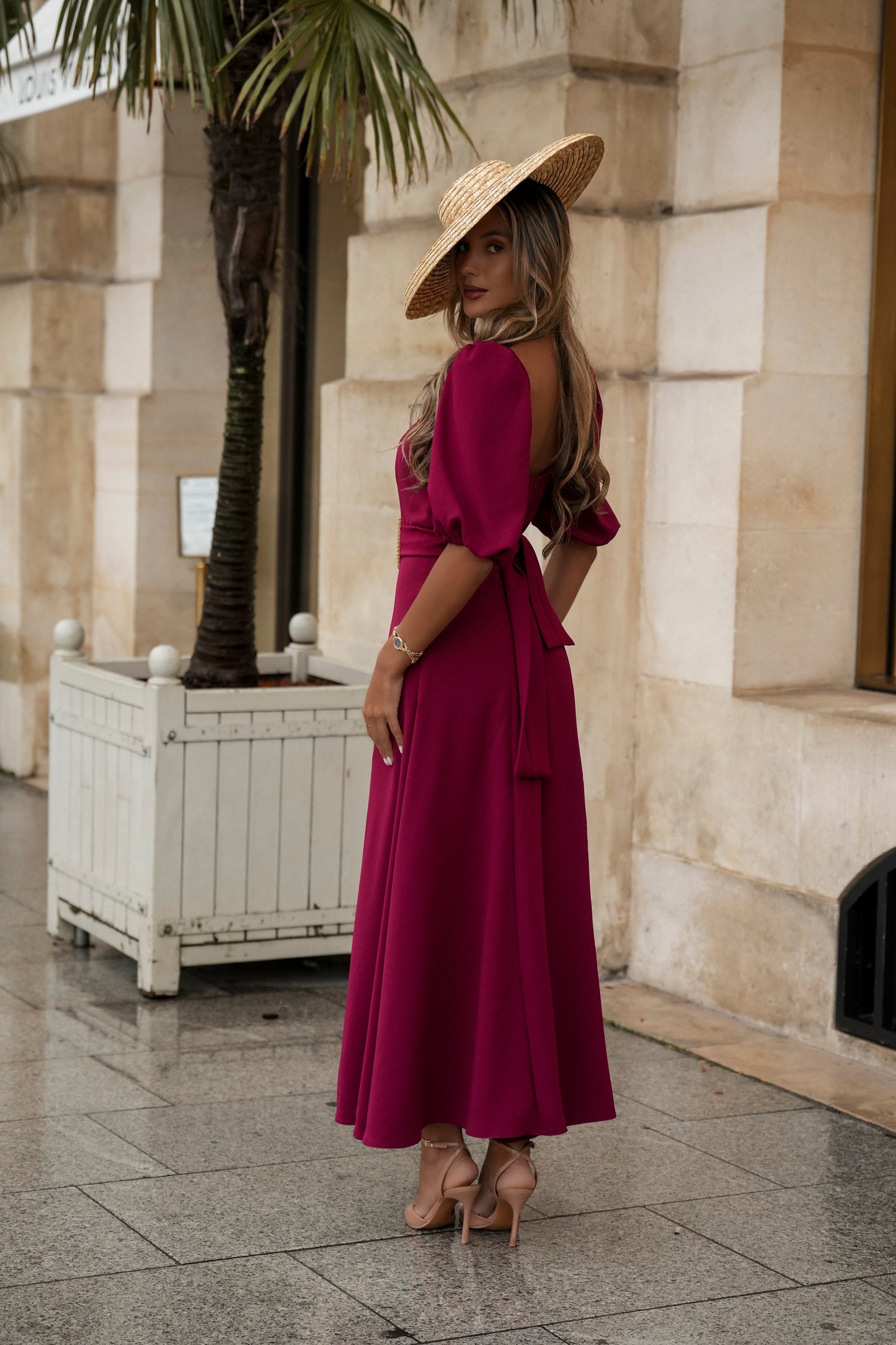 VESTIDO CAMILLE ROJO
