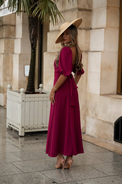 VESTIDO CAMILLE ROJO