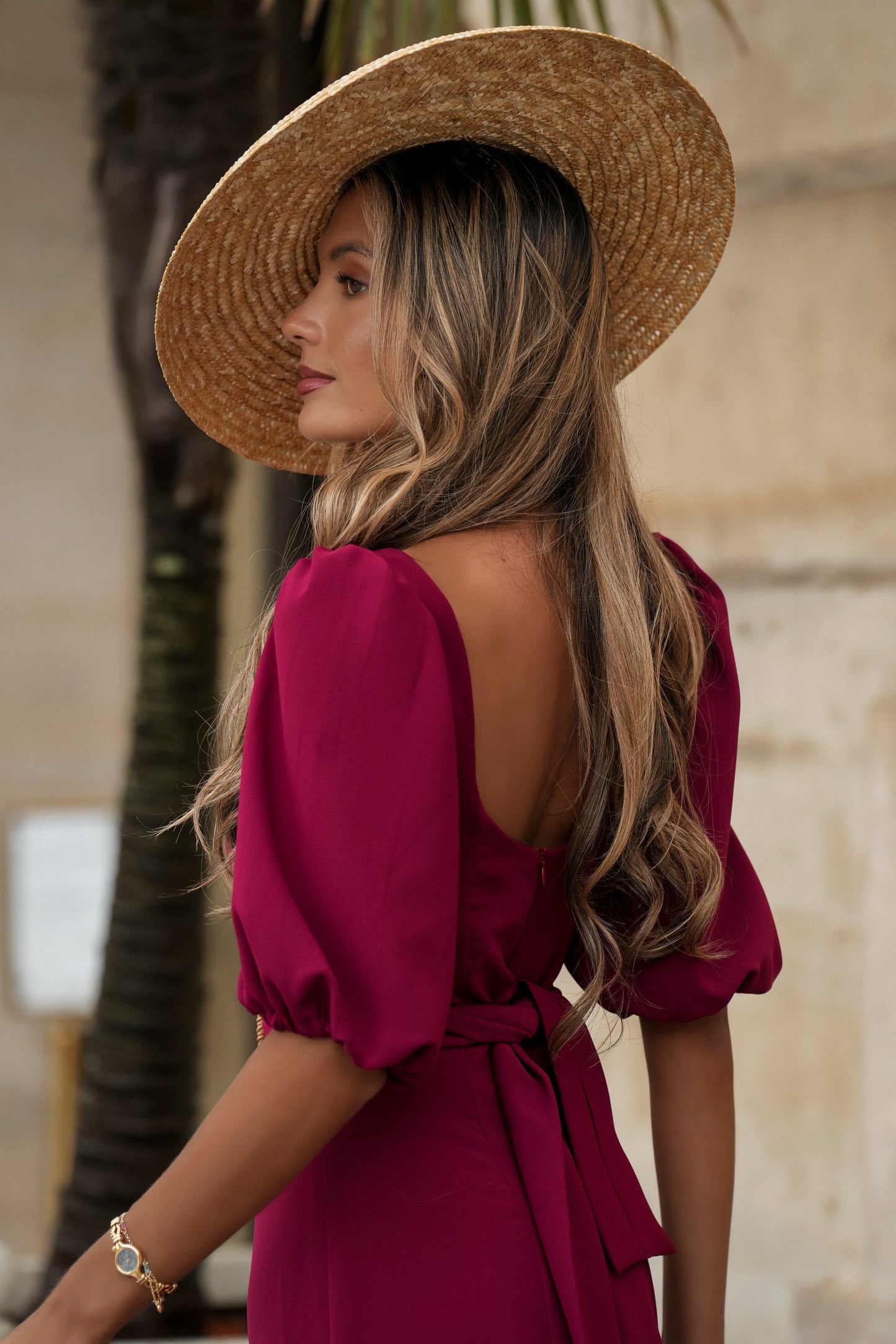 VESTIDO CAMILLE ROJO