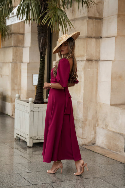 VESTIDO CAMILLE ROJO