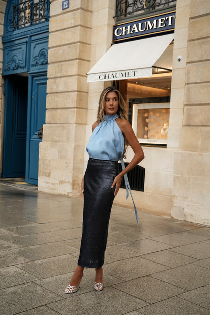 TOP LUMIÈRE AZUL