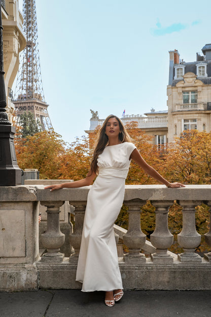 VESTIDO AURÉLIE BEIGE